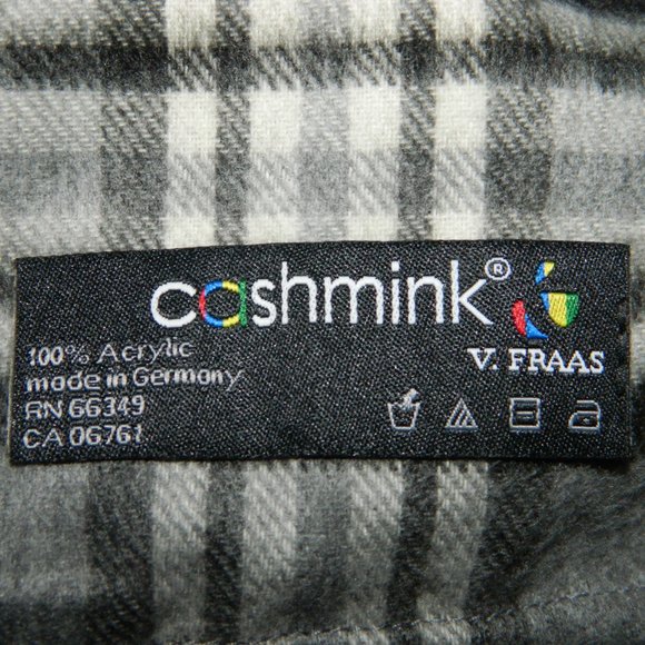 V. Frass Cashmink Germany Infinity Scarf - Picture 2 of 3